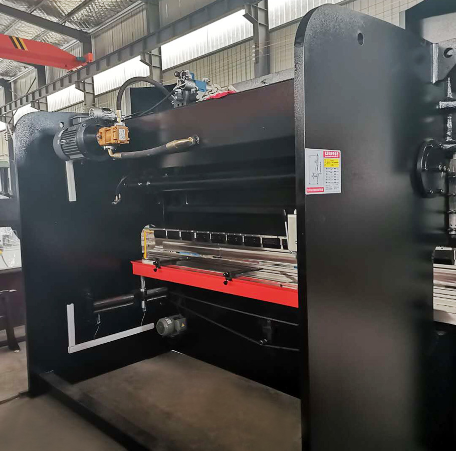 Simple numerical control hydraulic sheet bending machine